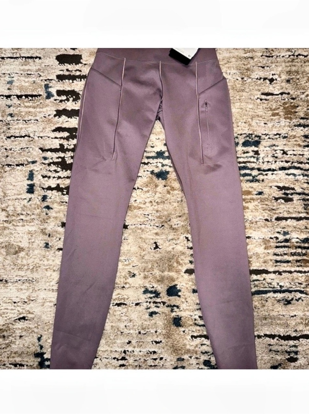 Nike Go Dri-FIT High Rise Leggings in Purple Size XS NWT